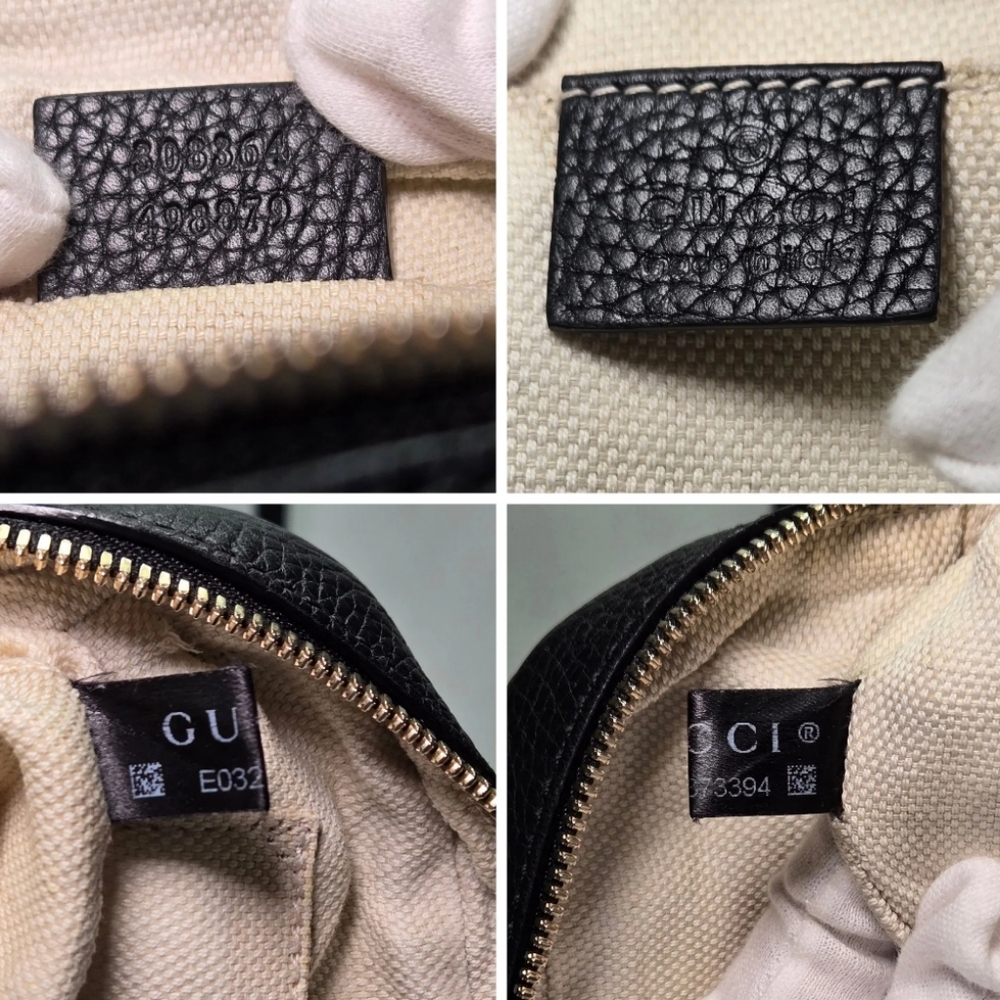 GUCCI Pebbled Calfskin Small SohoDisco Crossbody Bag - Picture 5 of 14